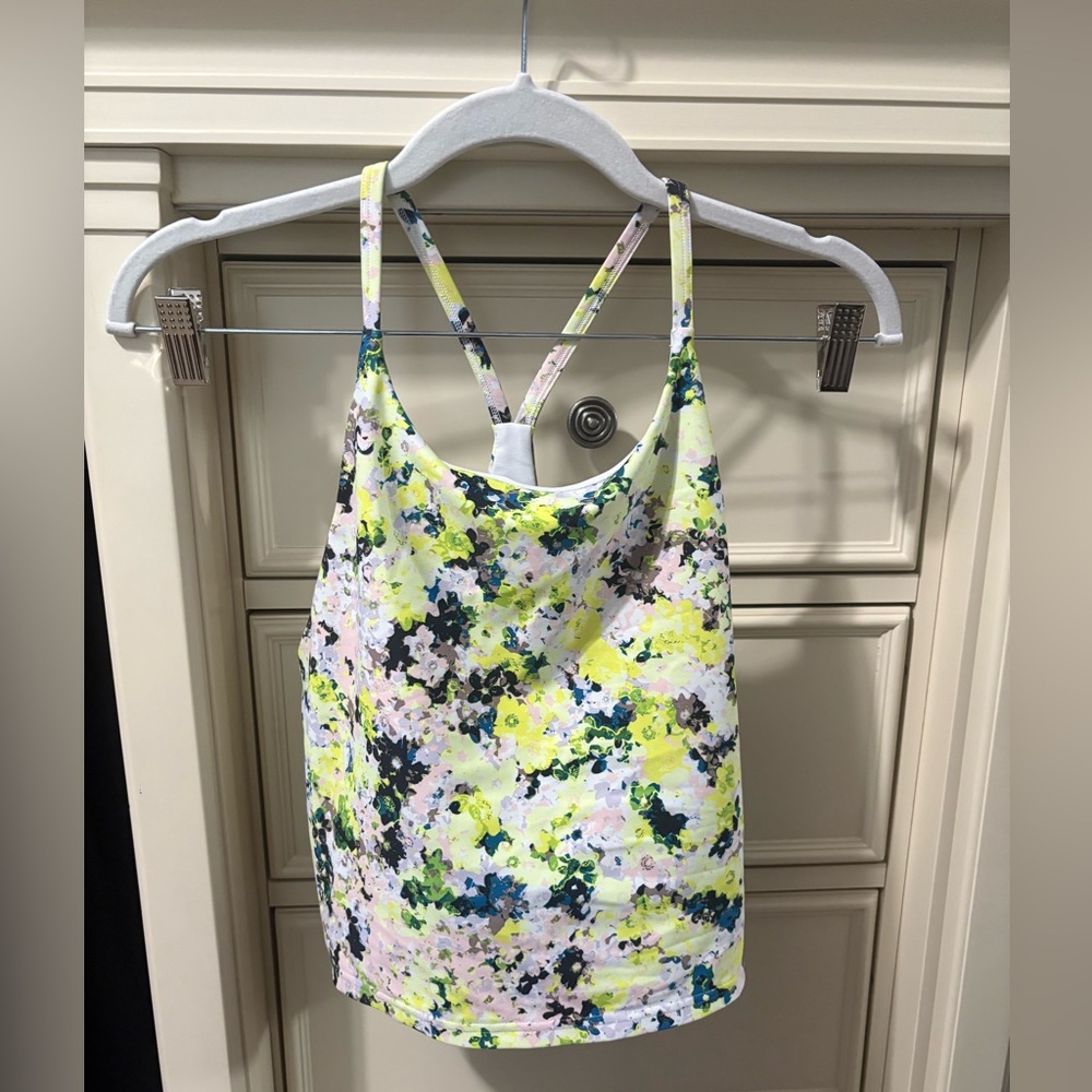 Old Navy Floral Racerback Active Top